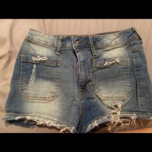 Juniors jean shorts
